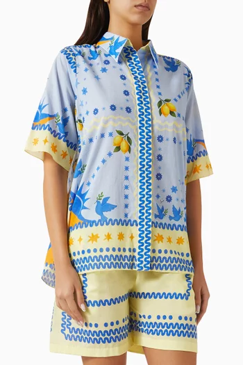 طقم انديغو بتصميم متناسق