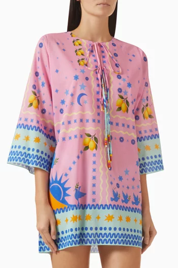 Gia Printed Mini Dress