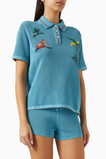 بلوزة جيتانا نسيج قطن