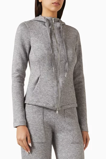 كنزة بوست بغطاء رأس