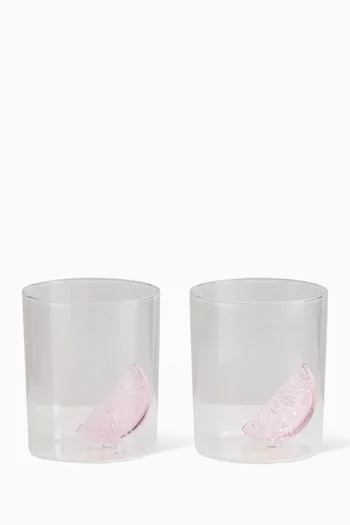 Grapefruit Gobelets, Set of 2