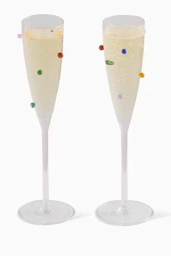 Pomponette Flutes, Set of 2