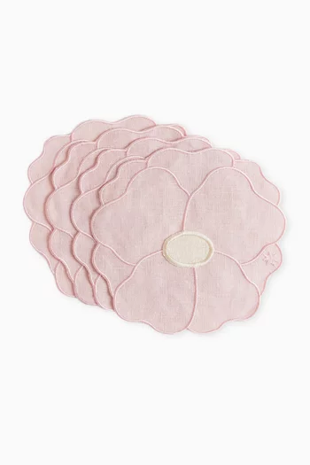 Wild Rose Napkins, Set of 4