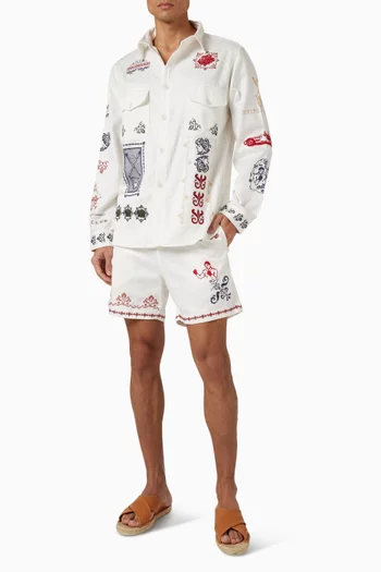 شورت ميلوه تيسو مزيج قطن