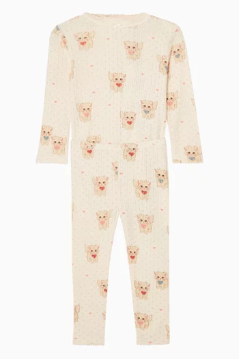 Long-sleeve Kitty Bodysuit