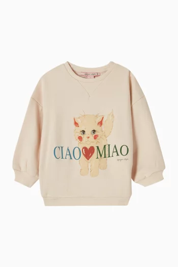 Belli Sweatshirt in Organic Cotton