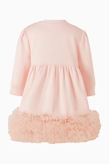 Tulle Trim Baby Dress