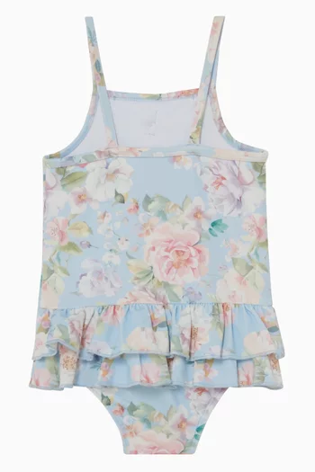Guppie Garden-print Swimsuit