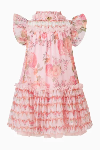 فستان ماريغولد بنقشة زهور