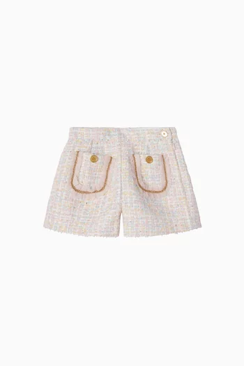 Nessa Shorts in Tweed