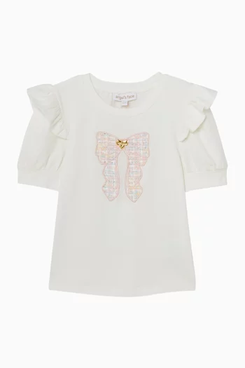 بلوزة ديلورا بعقدة تويد