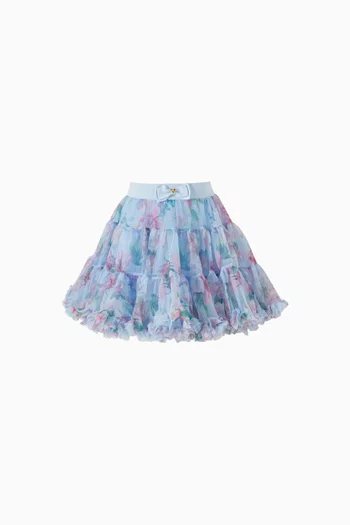 Pixie Garden Flower Tutu Skirt in Tulle