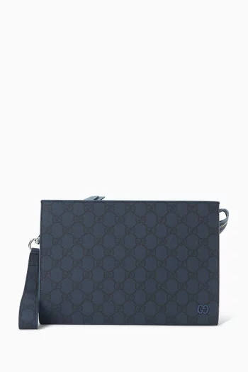 Small Pouch in GG Supreme Canvas