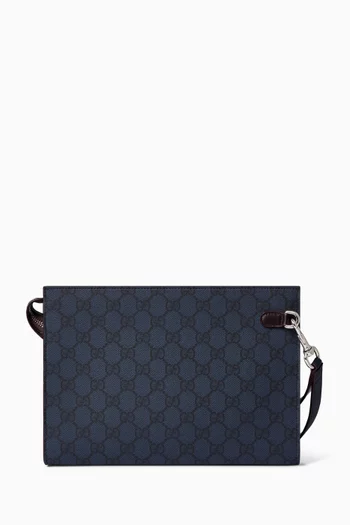 Small Pouch in GG Supreme Canvas