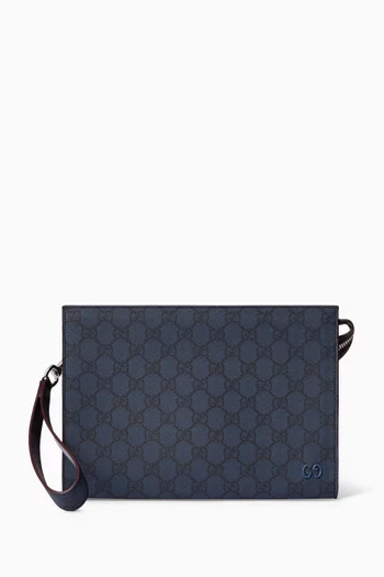 Small Pouch in GG Supreme Canvas