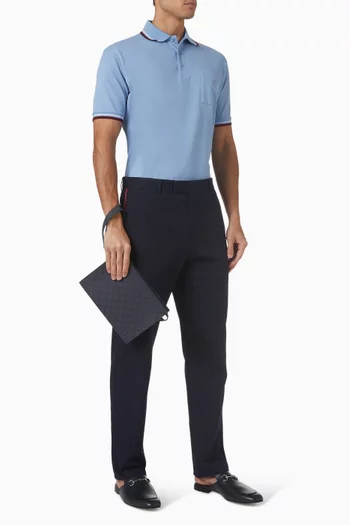 حقيبة صغيرة قنب سوبريم مغلف بشعار حرفي GG