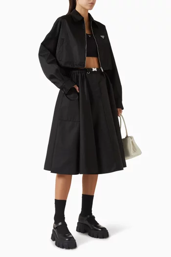 Circle Skirt in Re-Nylon