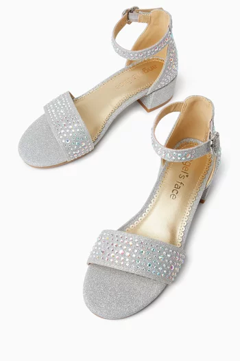Erin Crystal Sandals