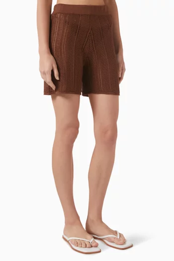 شورت كورسيكا منسوج