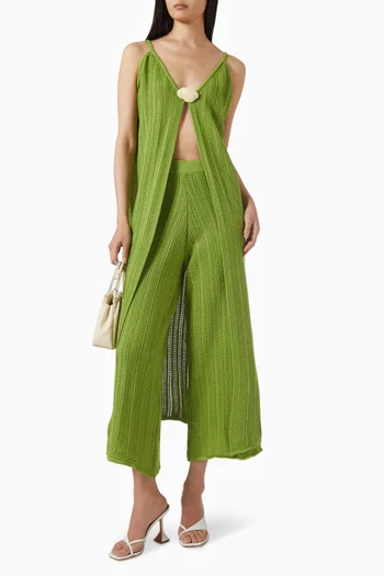 بنطال كلاريسا منسوج