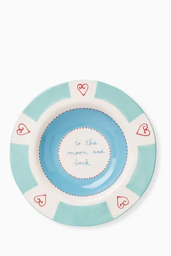 To The Moon & Back Dinner Plate