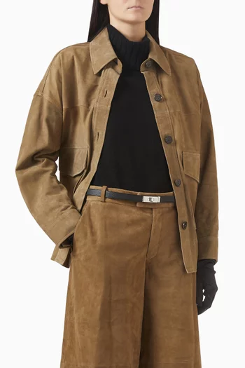 حزام كيلي جلد ايبسوم غير مستعمل