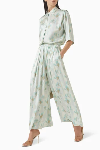 Talini Wide-leg Pants in Viscose