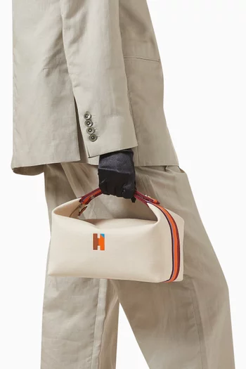 Unused Unisex GM Bride-a-Brac Pavillon Bag in Canvas