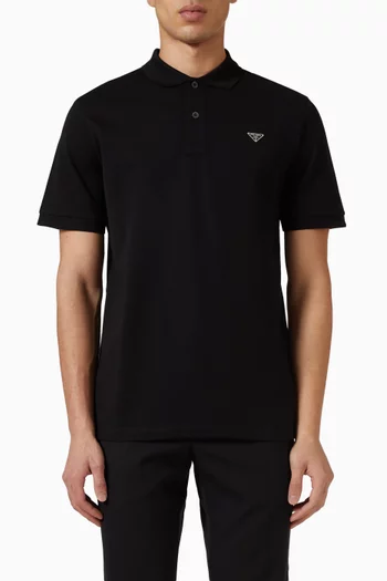 Polo Shirt in Piqué