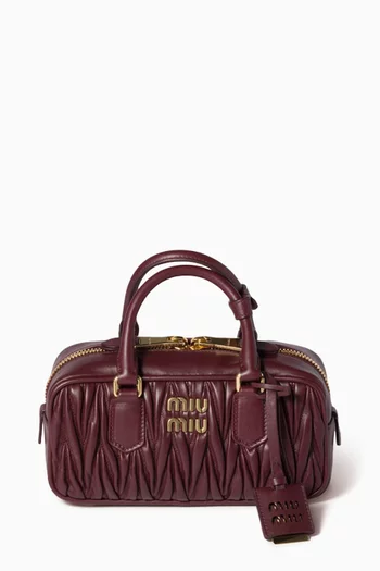 Arcadie Handbag in Matelassé Leather