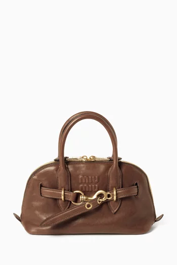 Aventure Top-handle Bag in Nappa Leather