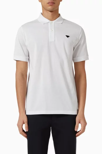 Polo Shirt in Piqué