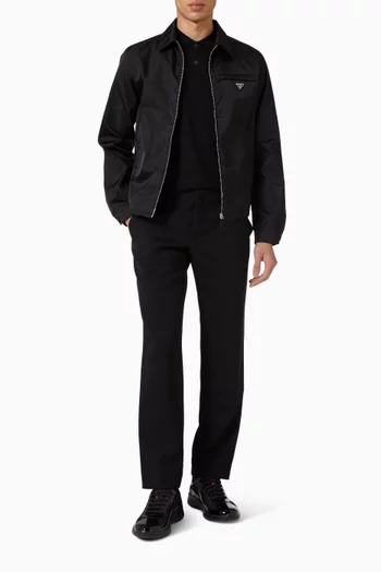 Blouson Jacket in Re-Nylon