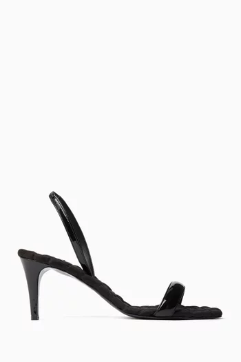 Claudia 75 Slingback Sandals in Velvet