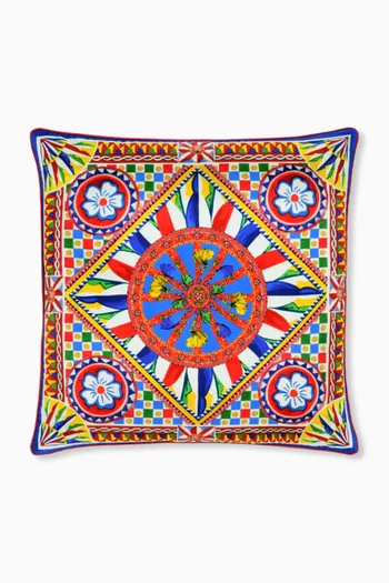 Small Cushion in Silk Twill