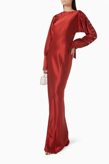 فستان دانييل بأكتاف مكشوفة