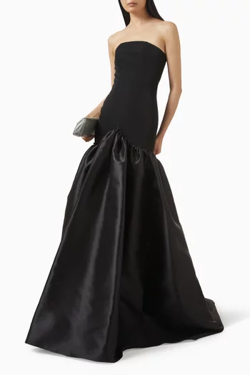 Strapless Trumpet Gown