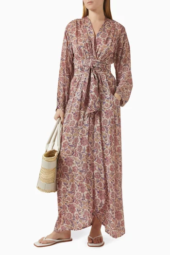 Nico Printed Maxi Dress