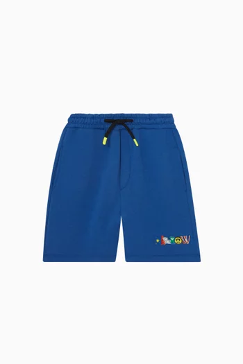 Logo Sweatshorts in Cotton