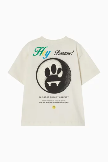Logo-print T-shirt in Cotton