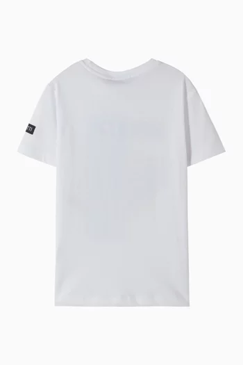 Logo-print T-shirt in Cotton