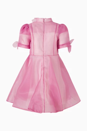 فستان برقع زهور تول