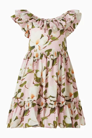 Floral Ruffle Dress