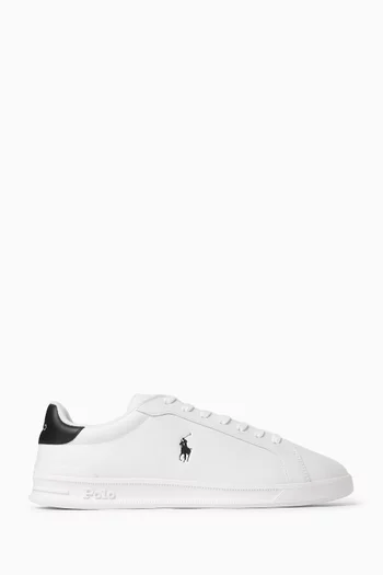 Heritage Court II Athletic Sneakers in Leather