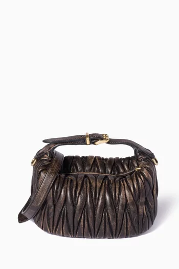 Mini Bag in Matelassé Leather