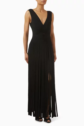 The Harlow Fringed Gown
