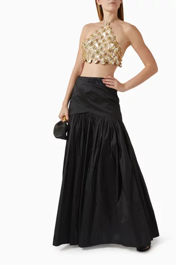 بلوزة إيكلا دو مارجريت بلا حمالات