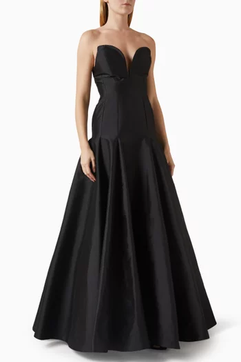 Lily Strapless Maxi Dress