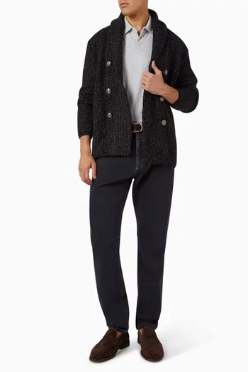 تي شيرت بولو بشعار الماركة قطن بيكيه