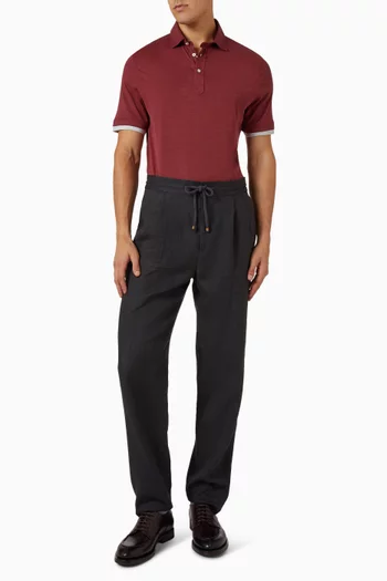 تي شيرت بولو بطبقات للزينة جيرسيه